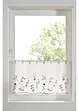 Küchengardine mit Blumen Stickerei, bonprix