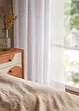 Gardine aus feiner Batist Struktur (1er Pack), bonprix
