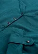 T-shirt manches longues léger avec patte de boutonnage, bonprix