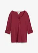 Shirt mit Knopfleiste aus reiner Bio-Baumwolle, bonprix