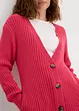 Strickjacke aus Rippstrick, bonprix