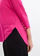 Shirt mit 3/4 Arm aus Viskose-Elasthan-Mix, bonprix