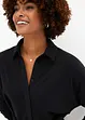 Robe-chemise à détail nœud, bonprix
