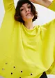 Pull poncho à œillets, bonprix