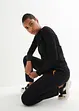Pantalon à taille élastiquée en jersey milano confortable, bonprix