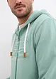 Veste sweat à capuche, intérieur gratté doux, bonprix