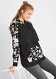 Sweat-shirt de grossesse 2en1 avec fonction allaitement, bonprix