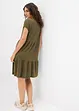 Robe-tunique en coton, manches courtes, bonprix