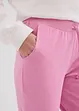 Pantalon de sport évasé en coton majoritaire, bonprix