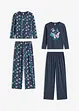 Pyjama mit Bio-Baumwolle  (Doppelpack 2-tlg. Set), bonprix