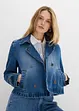 Trench court en denim, bonprix