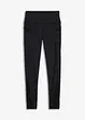 Komfort-Sport-Leggings mit transparentem Mesh und Handytasche, bonprix