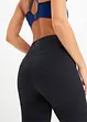 Legging sportif et confortable avec poche pour portable, évasé, bonprix