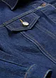 Jeansjacke, tailliert, mit Baumwolle, bonprix
