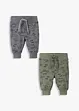 Baby Shirthose aus Bio Baumwolle (2er Pack), bonprix