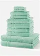 Serviettes de toilette (ens. 10 pces), bonprix