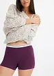 Damen Boxer (4er Pack) mittellang mit Bio-Baumwolle, bonprix
