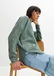 Weite Bluse in Used Optik, bonprix