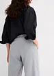 Pantalon à pinces et fines rayures, bonprix