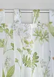 Gardine mit floralem Druck mit recyceltem Polyester (1er Pack), bonprix