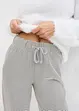 Gestreifte Jersey-Hose mit Kordelzug, bonprix