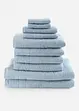 Serviettes de toilette (ens. 10 pces), bonprix