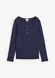 Rundhalsshirt aus reiner Bio-Baumwolle, bonprix
