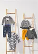 Baby Langarmshirt und Sweathose (2-tlg.Set) aus Bio Baumwolle, bonprix