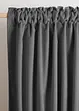 Thermo Verdunkelungsvorhang mit samtiger Oberfläche (1er Pack), bonprix