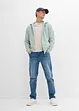 Kapuzen-Sweatjacke mit Reißverschluss, bonprix