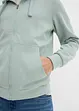 Kapuzen-Sweatjacke mit Reißverschluss, bonprix