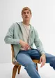 Kapuzen-Sweatjacke mit Reißverschluss, bonprix