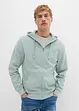Kapuzen-Sweatjacke mit Reißverschluss, bonprix