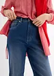Jean mom taille haute, cropped, bonprix