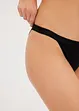 Lot de 5 slips tanga coton, bonprix