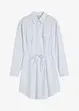 Robe chemise en popeline rayée, bonprix