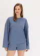 Oversized Loungewear Shorty Hausanzug aus Waffeljersey, bonprix