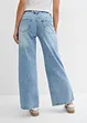 Wide-Leg-Jeans, Mid Waist, Full Length, bonprix