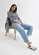 Balloon Jeans Mid Waist Super Soft, cropped, bonprix