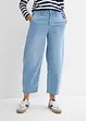 Balloon Jeans Mid Waist Super Soft, cropped, bonprix