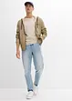 Classic Fit Stretch-Jeans in verkürzter Länge, Tapered, bonprix