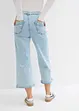 Jean large, taille haute, raccourci, bonprix