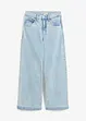 Jean large, taille haute, raccourci, bonprix