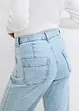 Jean large, taille haute, raccourci, bonprix