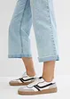 Jean large, taille haute, raccourci, bonprix