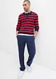 Relaxed Fit Chinohose aus reiner Baumwolle, Straight, bonprix