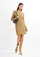Minikleid aus strukturiertem Crêpe, bonprix