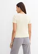 Rippshirt mit reiner Bio-Baumwolle (2er Pack), bonprix