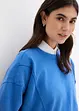 Sweat oversize en coton et viscose, bonprix