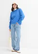 Sweat oversize en coton et viscose, bonprix